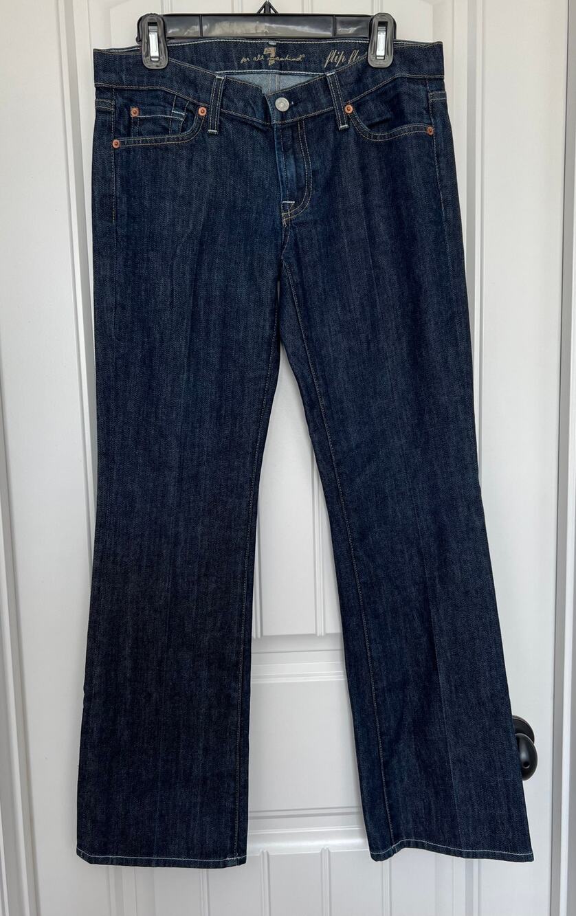 7 for all mankind - Flip Flop Dark Wash - Size 30